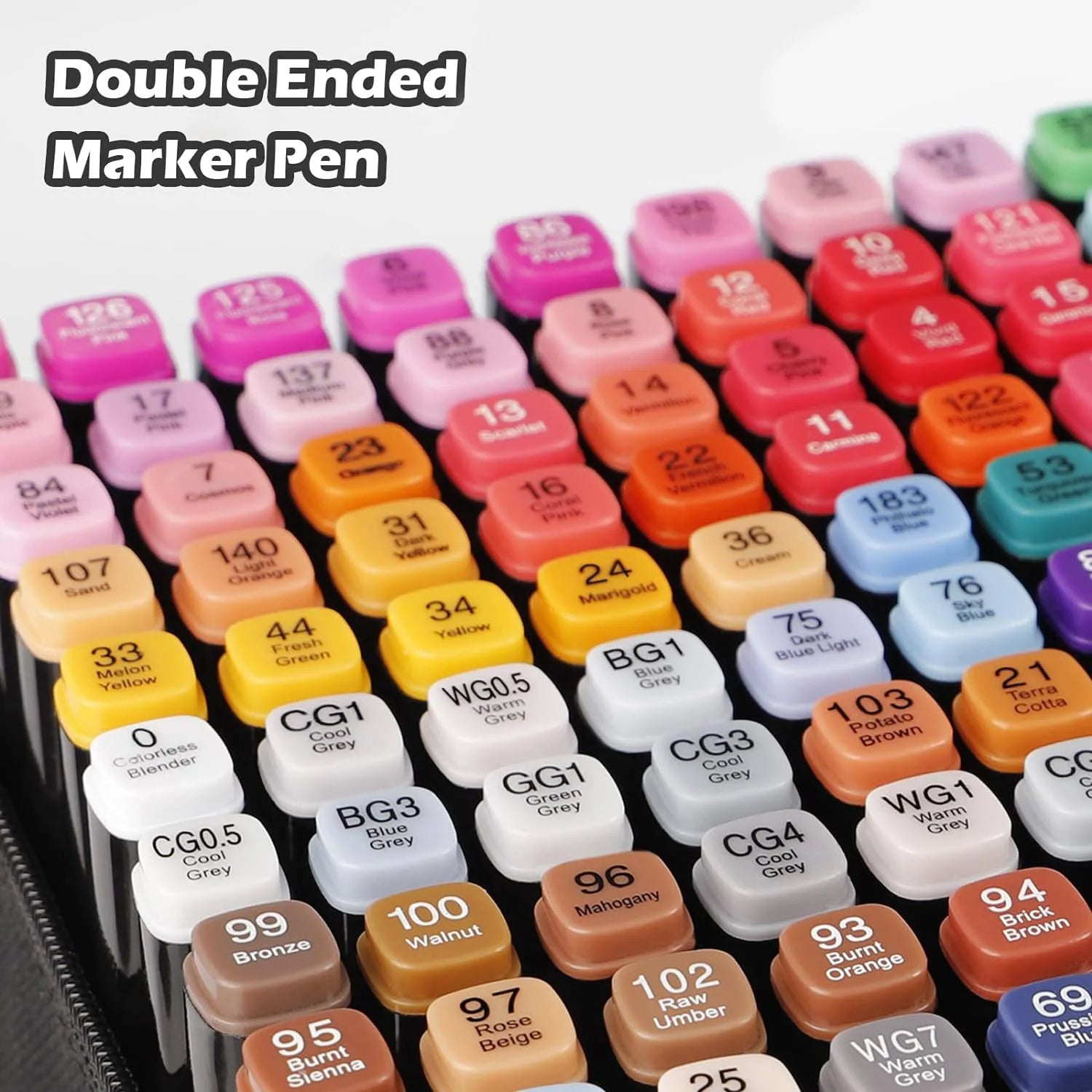 KIT DE MARCADORES ARTÍSTICO - EDICIÓN ESTILO BOBBIE [262 COLORES]